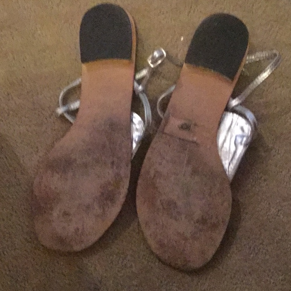 Silver sandals - Picture 2 of 3